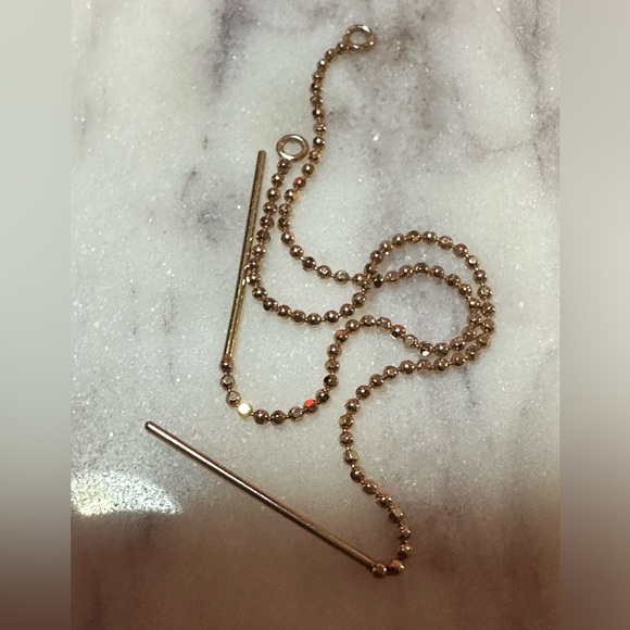 Jewelry - 14k tassel earings